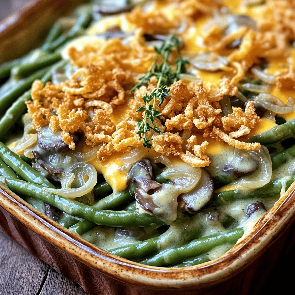 The Best Green Bean Casserole Easy and Flavorful Dish