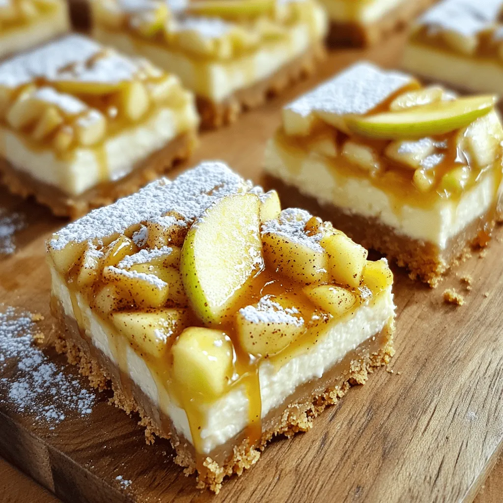 Apple Pie Cheesecake Bars Tasty and Easy Treat