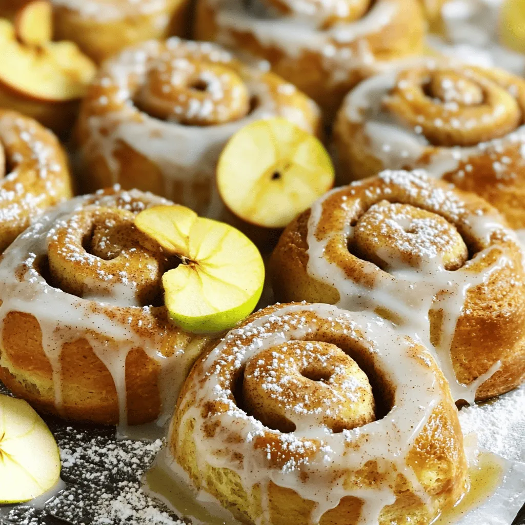 Apple Cider Cinnamon Rolls Sweet and Soft Delight