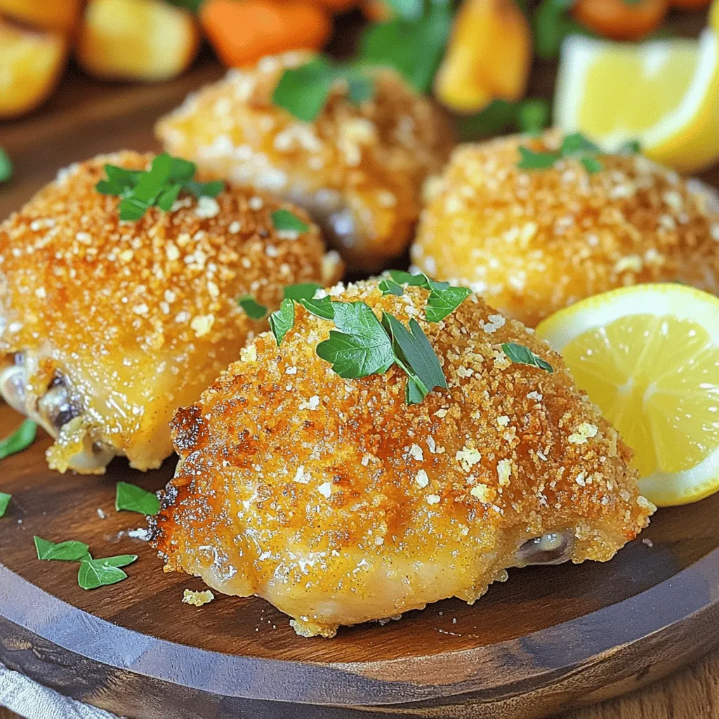 Crispy Lemon Garlic Chicken Flavorful and Easy Dish