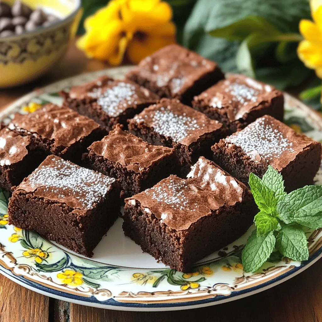 Moist Sour Cream Zucchini Brownies Delightful Treat
