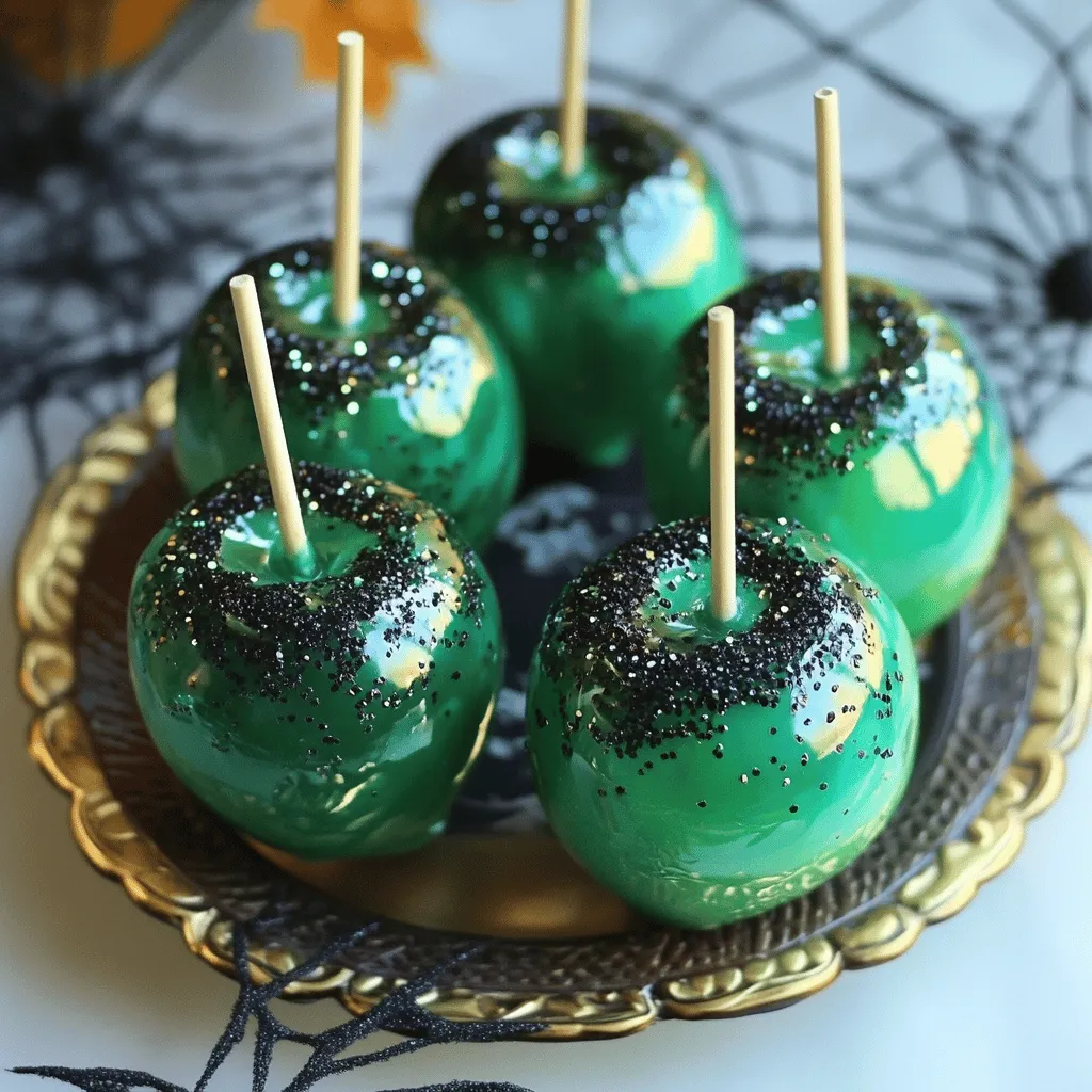 Halloween Poison Apples Recipe Tasty and Fun Treats