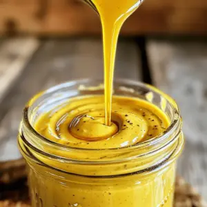 To make a tasty Maple Dijon Vinaigrette, you need these main ingredients: - 1/4 cup pure maple syrup - 1/4 cup Dijon mustard - 1/2 cup extra virgin olive oil - 2 tablespoons apple cider vinegar - 1 teaspoon garlic powder - 1 teaspoon onion powder These ingredients create a perfect balance of sweet and tangy flavors. The maple syrup adds a rich sweetness, while the Dijon mustard gives a nice kick. Olive oil brings in healthy fats, making this dressing creamy and smooth. Apple cider vinegar adds a tang, and garlic and onion powders enhance the overall taste. Feel free to personalize your vinaigrette with these optional seasonings: - Salt and pepper - Fresh herbs Adding salt and pepper can boost the flavor. You can also toss in fresh herbs like parsley, thyme, or chives for a burst of freshness. These small tweaks can make your vinaigrette even more special. For the full recipe, check out the Maple Dijon Delight Vinaigrette 🥗, a simple guide that makes it easy to whip up this delicious dressing! 1. Start by taking a medium-sized mixing bowl. Pour in the maple syrup and Dijon mustard. Whisk them together until the mixture is smooth. This blend forms the base of your vinaigrette. 2. Next, gradually add the extra virgin olive oil in a thin stream. Continue to whisk vigorously while you add it. This helps combine the oil with the syrup and mustard, creating a nice emulsion. 3. Once the olive oil is mixed in well, it’s time to add the apple cider vinegar, garlic powder, and onion powder. Whisk again until all the ingredients are blended and the vinaigrette looks creamy. 1. Now, it’s time to season your vinaigrette. Add salt and pepper to taste. You can adjust the seasoning based on how you like it. 2. For the best flavor, let the vinaigrette sit for about 10 to 15 minutes. This waiting time lets all the flavors meld together, making it even tastier. Before you use it, give it a quick whisk to mix everything up again. For the full recipe, check out the details above. Enjoy drizzling this delicious dressing over your favorite salads! To make a great vinaigrette, you need good emulsion. This means mixing the oil with the other liquids so they blend well. Start by whisking the maple syrup and Dijon mustard. Then, add the olive oil slowly while whisking. This helps combine everything smoothly. If you prefer an even smoother texture, use a blender. Just add all the ingredients and blend until creamy. This method saves time and gives a nice finish. You can easily change the taste of your vinaigrette. Try adding fresh herbs like thyme or basil. These herbs bring a new flavor to your salads. You can also include spices like black pepper or paprika for more kick. Adjust the sweetness or tanginess with more maple syrup or vinegar. Taste as you mix to find the perfect balance. This way, you make a vinaigrette that fits your taste perfectly. For the full recipe and more ideas, check out the Full Recipe. {{image_2}} You can switch up the sweetener if you want. Honey is a great choice. It adds a warm sweetness. Agave is another good option. It has a mild taste that blends well. Using fruit purees is fun too. Try blending some ripe peaches or pears. This will give your vinaigrette a fruity twist. Just make sure to adjust the other flavors to balance it out. Adding citrus juice can brighten up the vinaigrette. A squeeze of lemon or lime adds a fresh zing. You can also try orange juice for a sweeter touch. Experimenting with different vinegar types can change the taste. Red wine vinegar adds depth. Balsamic vinegar gives a rich, sweet flavor. Each type brings something unique to your dressing. To keep your Maple Dijon Vinaigrette fresh, use an airtight container. Glass jars work best. They seal well and help keep flavors strong. You can also use plastic containers, but ensure they close tightly. Store the vinaigrette in the fridge right after making it. This keeps it cool and safe for later use. Your vinaigrette lasts about 1 to 2 weeks in the fridge. To tell if it’s good, check for any strange smells or changes in color. If it looks cloudy or separates, give it a good shake. If it still seems off, toss it out. Always trust your senses when it comes to food safety. You can easily adjust this vinaigrette for dietary needs. - Gluten-free considerations: This recipe is gluten-free as it uses pure maple syrup and Dijon mustard. Always check the mustard label for hidden gluten. - Vegan adaptation: The recipe is vegan-friendly. It uses only plant-based ingredients. You can enjoy it without worry. Yes, you can make this vinaigrette ahead of time. - Recommended time for prep ahead: I suggest making it up to one week in advance. Just store it in the fridge. - Best practices for flavor retention: Keep it in an airtight container. This helps maintain its fresh taste. Shake or whisk it again before using. This vinaigrette works great with many salads. - Leafy greens suggestions: Try it on spinach, arugula, or mixed greens. These greens soak up the flavor well. - Complementary ingredients to include: Add nuts, fruits, or cheese. Walnuts, apples, and feta cheese enhance the taste. They add texture and balance. Maple Dijon vinaigrette is easy and fun to make. We covered key ingredients like maple syrup, Dijon mustard, and olive oil. I shared tips for getting the best flavor and texture. You can customize it with fresh herbs or other sweeteners. This dressing pairs well with many salads. If you store it properly, it lasts in the fridge for weeks. Enjoy experimenting with flavors and making it your own! Your salads will be more exciting and tasty with this simple recipe.