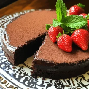 To make the Healthy Black Bean Chocolate Cake, gather these ingredients: - 1 can (15 oz) black beans, rinsed and drained - 3 large eggs - 1/2 cup unsweetened cocoa powder - 1/4 cup honey or maple syrup - 1/4 cup coconut oil, melted - 1 teaspoon vanilla extract - 1/2 teaspoon baking powder - 1/2 teaspoon baking soda - Pinch of salt - Optional: 1/2 cup dark chocolate chips Black beans are the star of this recipe. They add fiber and protein, making the cake rich and filling. They also help keep the cake moist without extra fat. Cocoa powder gives a deep chocolate flavor while being low in sugar. Eggs provide structure and richness, keeping the cake fluffy. Using honey or maple syrup adds natural sweetness. Coconut oil adds a hint of flavor and healthy fats. Baking powder and baking soda help the cake rise, giving it a nice texture. The pinch of salt balances the sweetness and enhances the chocolate taste. For a fun twist, you can add dark chocolate chips. They melt into gooey pockets of chocolate goodness, making each bite even more delightful. This combination of ingredients makes the Healthy Black Bean Chocolate Cake not just tasty but also a smart choice for dessert. You can enjoy a slice without guilt, knowing it’s made with good-for-you foods. For the complete recipe, check out the [Full Recipe]. Preparation Steps To make this rich and moist black bean chocolate cake, follow these steps closely. 1. Prepare Your Oven and Pan Preheat your oven to 350°F (175°C). Grease an 8-inch round cake pan or line it with parchment paper. 2. Mix the Batter In a food processor, add the rinsed black beans, eggs, cocoa powder, honey or maple syrup, melted coconut oil, vanilla extract, baking powder, baking soda, and salt. Blend the mixture until smooth. Make sure to scrape down the sides as needed. This should take about 1-2 minutes. 3. Add Chocolate Chips If you want, fold in 1/2 cup of dark chocolate chips gently into the batter. This step adds extra chocolate flavor and texture. 4. Pour and Smooth Pour the batter into the prepared cake pan. Use a spatula to spread it evenly. 5. Bake the Cake Place the cake in the preheated oven. Bake for 25-30 minutes. Check if it’s done by inserting a toothpick in the center. If it comes out clean, your cake is ready. 6. Cool the Cake Let the cake cool in the pan for about 10 minutes. After that, transfer it to a wire rack to cool completely. This cooling step is key to avoid sogginess. 7. Serve and Enjoy Once cooled, slice the cake as you wish. For a fun twist, dust it with cocoa powder or serve it with fresh berries. For a full recipe, you can check out the detailed instructions. Enjoy your baking! To get a rich and moist texture for your cake, use fresh black beans. Rinse and drain them well. This helps remove extra starch. Blend the beans until smooth. This gives your cake that perfect texture. Adjusting baking times is key. If you live at a higher altitude, your cake may need more time. Check it a few minutes earlier if you are at sea level. Each oven is different, so always do a toothpick test. Insert a toothpick in the center to check for doneness. If it comes out clean, your cake is ready. Storing leftover cake is simple. Let it cool completely first. Then wrap it in plastic wrap or foil. This keeps it fresh for up to three days. You can also store it in an airtight container. For longer storage, consider freezing it. Slice your cake and wrap each piece. Use freezer-safe bags or containers. It can last up to three months in the freezer. When you are ready, just thaw it overnight in the fridge. Enjoy your Healthy Black Bean Chocolate Cake any time! For the full recipe, check out the detailed instructions above. {{image_2}} You can boost your cake with fun flavors. Try adding a teaspoon of cinnamon for warmth. A dash of espresso can deepen the chocolate taste. Both spices blend well with the rich cocoa. For sweeteners, honey works great, but maple syrup adds a nice twist. You can also use agave nectar for a lighter touch. Each option gives your cake a unique flair. Want a gluten-free cake? Just swap regular cocoa powder with a gluten-free brand. This change keeps the taste while meeting dietary needs. If you prefer a vegan version, replace the eggs with flaxseed meal. Mix one tablespoon of flaxseed with three tablespoons of water. Let it sit for a few minutes to thicken. This simple swap makes your cake plant-based while still delicious. For more details, check the Full Recipe. The Healthy Black Bean Chocolate Cake packs a punch in nutrition. Each slice has protein, fiber, and healthy fats. This cake is not just a treat; it’s a step toward better health. Black beans are the star here. They provide protein and fiber, which help you feel full longer. Fiber also aids digestion, making this dessert a smarter choice. Plus, black beans add moisture without extra fat. This keeps the cake rich and fudgy. When you compare this cake to a traditional chocolate cake, the difference is clear. Regular cakes often have high sugar and low fiber. They can spike your blood sugar. In contrast, the Healthy Black Bean Chocolate Cake uses natural sweeteners like honey or maple syrup. This means less sugar and more nutrients. Eating healthy doesn’t mean giving up dessert. You can enjoy the rich flavor of chocolate while fueling your body. If you want to explore more, check the Full Recipe for all the details! Can I taste the black beans in the cake? No, you cannot taste the black beans at all. They blend smoothly and add moisture. The cocoa powder and other flavors take center stage. You get rich chocolate taste without any bean flavor. How can I make this cake ahead of time? You can bake the cake a day in advance. After it cools, wrap it tightly in plastic wrap. Store it at room temperature or in the fridge. This helps the flavors meld and makes it even tastier. What are some recommended toppings or frostings? You can enjoy this cake plain, but toppings add fun. Try whipped cream, fresh berries, or a sprinkle of cocoa powder. For a richer dessert, use a light chocolate ganache or a creamy frosting. Substitutions for eggs in the recipe If you need a substitute for eggs, try using flaxseed meal. Mix 1 tablespoon of flaxseed meal with 2.5 tablespoons of water. Let it sit for five minutes to thicken. This will work great in the cake. Tips for adjusting sweetness levels If you prefer a less sweet cake, reduce the honey or maple syrup. Start with 2 tablespoons instead of 1/4 cup. Taste the batter before baking. You can always add more if needed. Is this cake suitable for children? Yes, this cake is very suitable for kids. It is rich, moist, and full of chocolate flavor. Plus, it sneaks in healthy black beans. Your children will love this treat without knowing it’s good for them. In this article, you learned how to make a Healthy Black Bean Chocolate Cake. We covered the key ingredients and their benefits. I shared step-by-step instructions to ensure your cake turns out great. You also found useful tips for baking and storing the cake. Plus, we explored fun variations and answered common questions. Remember, this cake is a tasty, healthy option that fits many diets. Enjoy your baking journey, and share this treat with family and friends!