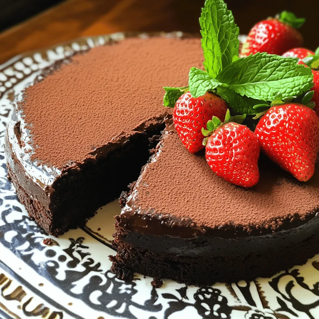 Healthy Black Bean Chocolate Cake Rich and Moist Dessert