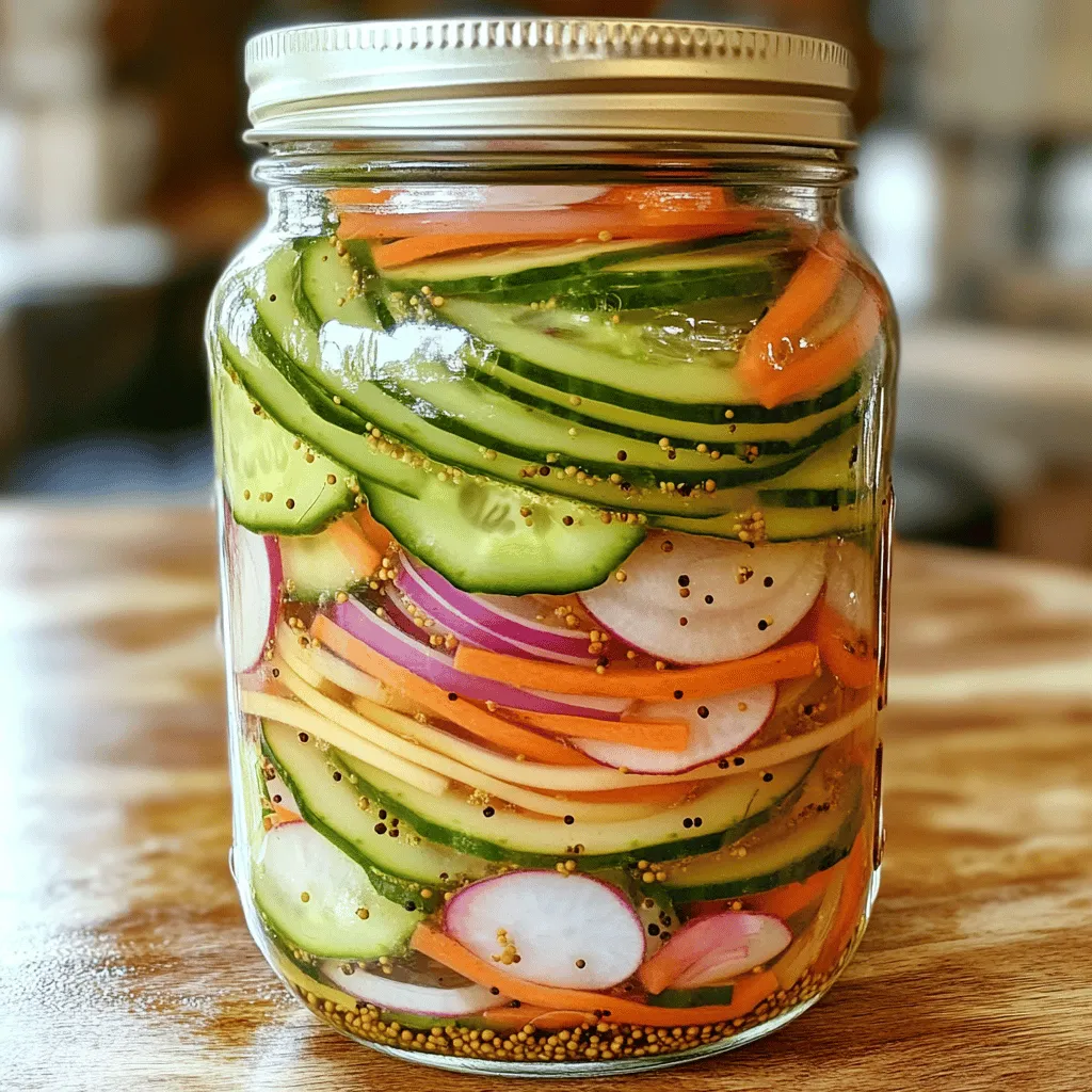 Quick Pickled Vegetables Crisp and Flavorful Recipe