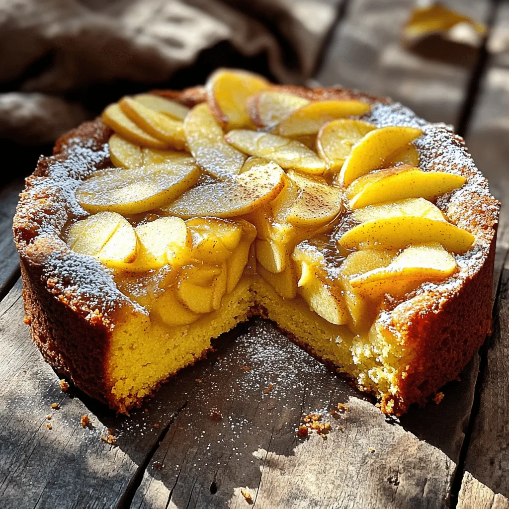 Baking a Delicious Swedish Apple Cake Today