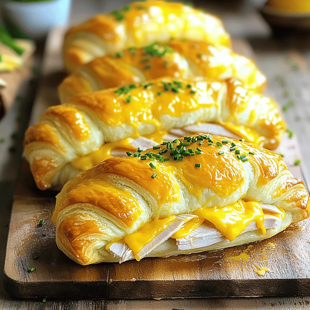 Turkey and Cheese Crescent Rolls Flavorful and Easy Dish