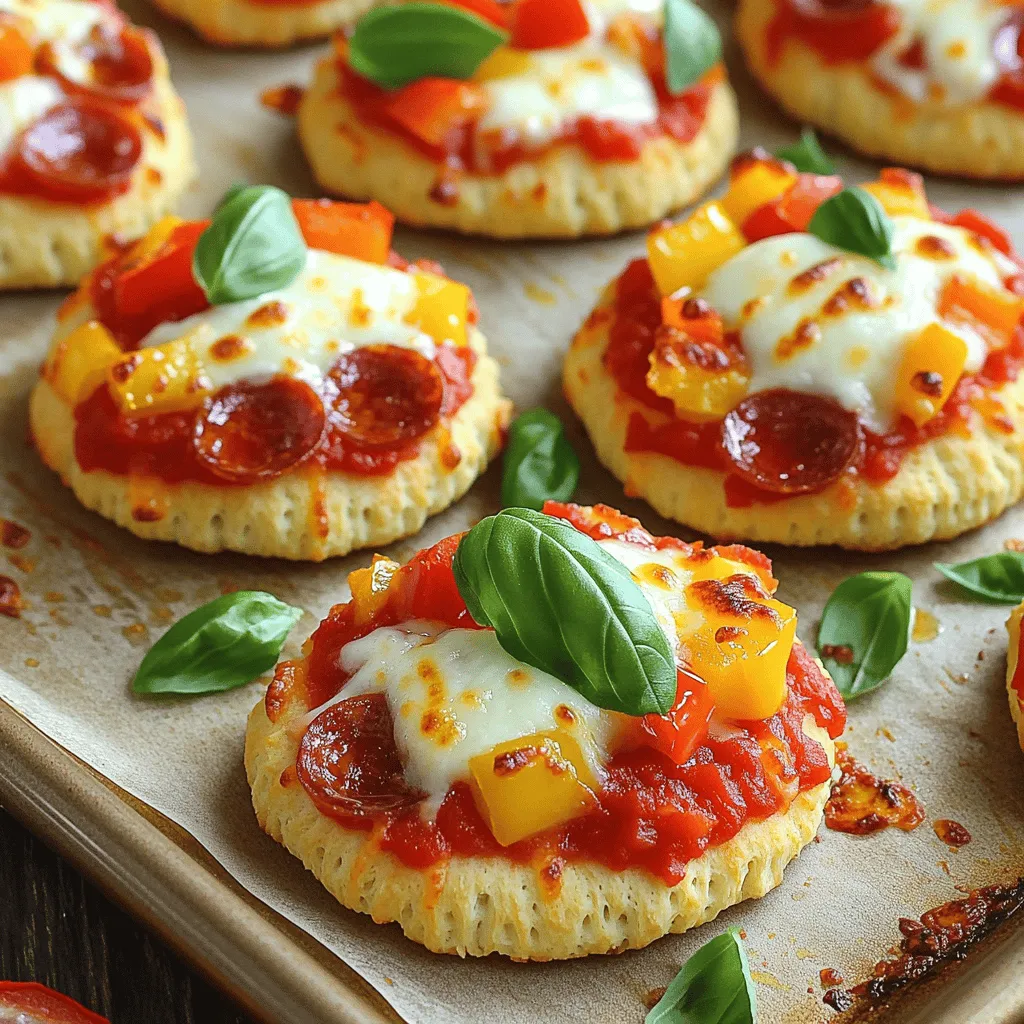 Mini Biscuit Pizzas for Kids Fun and Tasty Treats