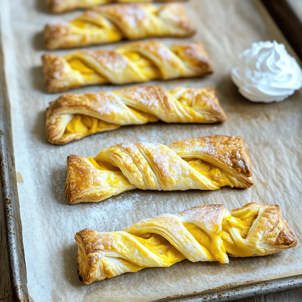 Easy Pumpkin Pie Twists Perfect for Fall Treats