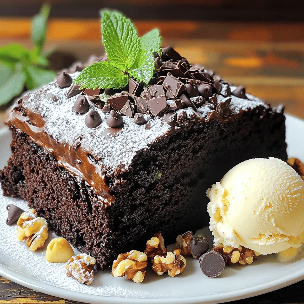 Chocolate Lover’s Zucchini Cake Delightful and Easy