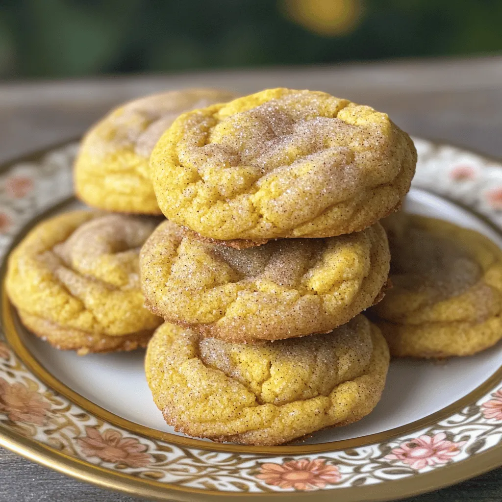 Delicious Pumpkin Snickerdoodle Cookies Easy to Make