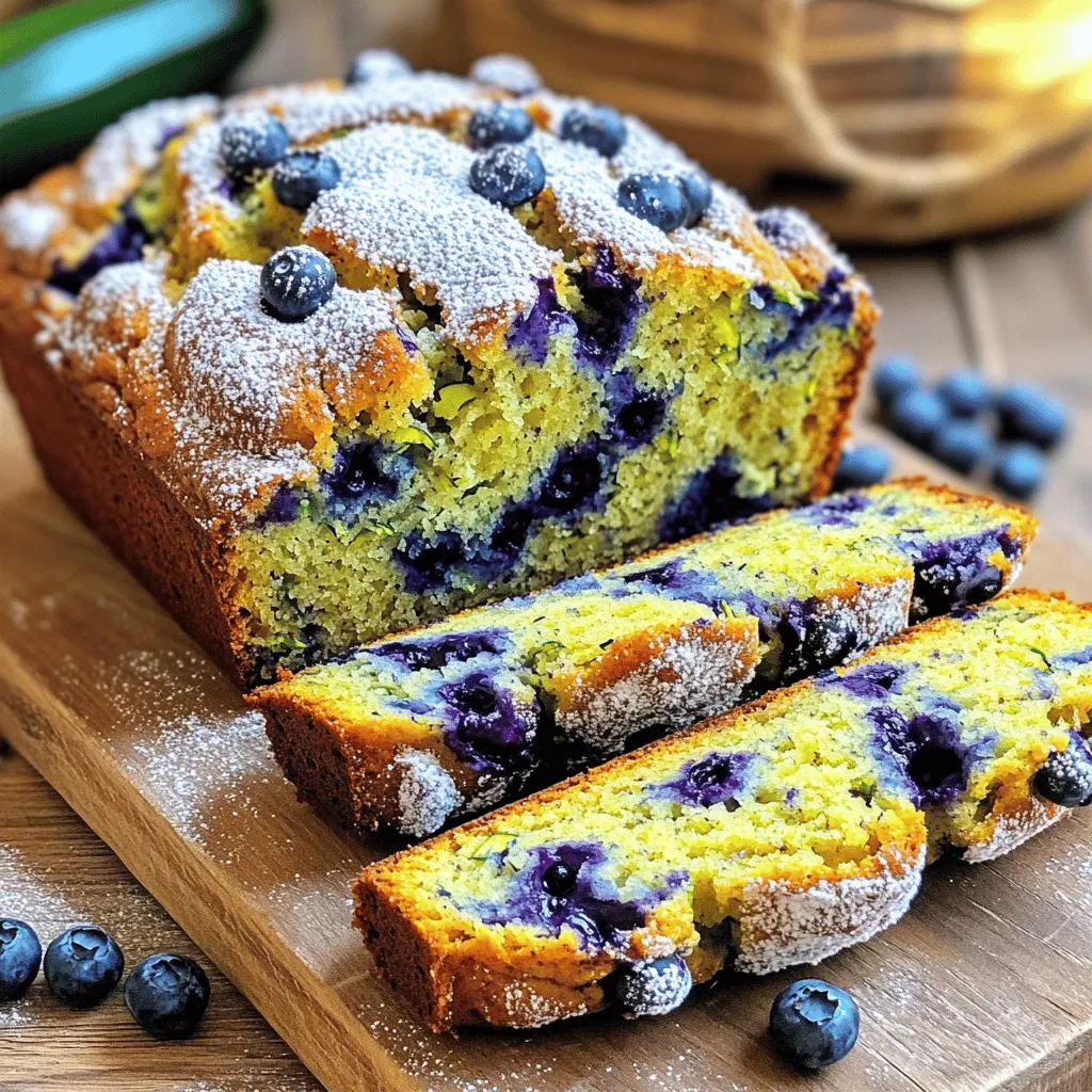 Easy Blueberry Zucchini Bread Quick and Simple Recipe