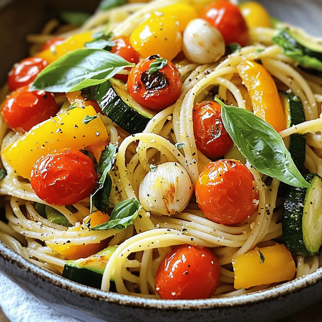 Tasty Roasted Vegetable Pasta Flavorful and Satisfying
