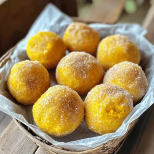 To make perfect healthy pumpkin donut holes, avoid common mistakes. One frequent error is overmixing the batter. Mix just until combined for a light texture. Another tip is to check your oven temperature. Use an oven thermometer to ensure it matches the set temperature. To ensure doneness without drying out your treats, keep a close eye on the baking time. Start checking at 10 minutes. Insert a toothpick into the center. If it comes out clean, your donut holes are done. If not, bake for an extra minute or two. Serving your donut holes can be fun and creative. Arrange them in a rustic basket lined with parchment paper. This adds charm and makes it feel special. You can also stack them high for a playful look. Enhance their visual appeal with toppings. Dust them with powdered sugar or sprinkle cinnamon sugar on top. You can also drizzle a light icing made from maple syrup for a sweet touch. Boost the health factor by adding protein or fiber. You can mix in some ground flaxseed or chia seeds. These additions are simple and pack a nutritional punch. For those with allergies, consider substitutions. Use oat flour instead of almond flour for a nut-free option. You can also replace maple syrup with agave syrup if you need a vegan sweetener. These swaps keep your donut holes tasty while catering to different dietary needs. For the full recipe, check out our detailed guide to make these delicious treats! {{image_2}} You can make your healthy pumpkin donut holes even tastier with some fun changes. Try adding spices like ginger or cloves to boost the flavor. A splash of vanilla extract can also enhance the sweet taste. If you love chocolate, mix in some chocolate chips. Nuts, like walnuts or pecans, can add a nice crunch. These small tweaks can really change how your donut holes taste! If you need a gluten-free option, you can use almond flour or oat flour instead of whole wheat flour. Both will keep your donut holes soft and tasty. For a vegan version, swap out the eggs with flaxseed meal mixed with water. You can also replace maple syrup with agave syrup. These changes keep the recipe healthy while making it fit for different diets. You can change your healthy pumpkin donut holes to match the seasons. In fall, try adding cranberries for a fruity twist. In the winter, a bit of nutmeg or peppermint extract can add a cozy flavor. In spring and summer, mix in some fresh berries or lemon zest. These seasonal swaps keep your treats exciting all year long. For the complete recipe, check out the Full Recipe section! To keep your healthy pumpkin donut holes fresh, you have two options: room temperature or refrigeration. If you plan to eat them in a day, store them in a cool, dry place. Use an airtight container to keep them soft. If you need to store them for longer, place the donut holes in the fridge. They will stay fresh for about a week. Again, an airtight container is best to avoid drying out. Freezing your donut holes is a great way to enjoy them later. To freeze, allow them to cool completely. Then, place them in a single layer on a baking sheet. Freeze them for about one hour, until solid. After that, transfer them to an airtight freezer bag. When you're ready to eat, take them out and let them thaw in the fridge. To warm them up, pop them in the microwave for about 15 seconds. This keeps them soft and tasty. Healthy pumpkin donut holes can last about a week in the fridge. If you freeze them, they will stay good for up to three months. Watch for signs of spoilage. If they develop an off smell or unusual texture, it’s best to toss them. Keeping an eye on your treats will ensure you enjoy them at their best! To make these donut holes, start by preheating your oven to 350°F (175°C). You will need a mini muffin or donut hole pan. In a large bowl, mix 1 cup of canned pumpkin puree, 1/4 cup of maple syrup, 1/4 cup of unsweetened applesauce, 1 tablespoon of melted coconut oil, and 1/4 teaspoon of vanilla extract until smooth. In another bowl, combine 1/2 cup of whole wheat flour, 1/2 cup of almond flour, 1 teaspoon of baking powder, 1/2 teaspoon of baking soda, 1 teaspoon of ground cinnamon, 1/2 teaspoon of ground nutmeg, and 1/4 teaspoon of salt. Gradually add the dry mix to the wet mix. Fill the pan about 2/3 full with the batter. Bake for 10-12 minutes. A toothpick should come out clean when done. Let them cool before serving. Yes, you can use fresh pumpkin. Fresh pumpkin gives a great flavor and texture. To prepare fresh pumpkin, you need to roast it first. Cut the pumpkin, remove seeds, and bake it until soft. Then, scoop out the flesh and mash it until smooth. Use the same amount as the canned pumpkin in the recipe. This method will enhance the taste of your donut holes and add natural sweetness. These donut holes can fit into a low-sugar diet. The recipe uses maple syrup and applesauce as natural sweeteners. You can adjust the amount of maple syrup to lower the sugar content. If you need even less sugar, consider using a sugar substitute like stevia or erythritol. Always check the labels to ensure they fit your dietary needs. Serve the donut holes warm for the best flavor. You can dust them with powdered sugar or sprinkle cinnamon sugar on top. Pair them with a cup of coffee or tea for a cozy treat. For a fun twist, try dipping them in yogurt or a light cream cheese glaze. You can arrange them in a rustic basket for a lovely presentation. In this blog post, we explored healthy pumpkin donut holes, from key ingredients to baking tips. You learned how to make these delights with canned pumpkin, whole wheat flour, and natural sweeteners. We discussed optional ingredients like coconut oil and toppings, along with storage tips. Don’t forget, you can change flavors and adapt for dietary needs. Making these donut holes is fun and rewarding. Enjoy them fresh or store some for later. Happy baking!