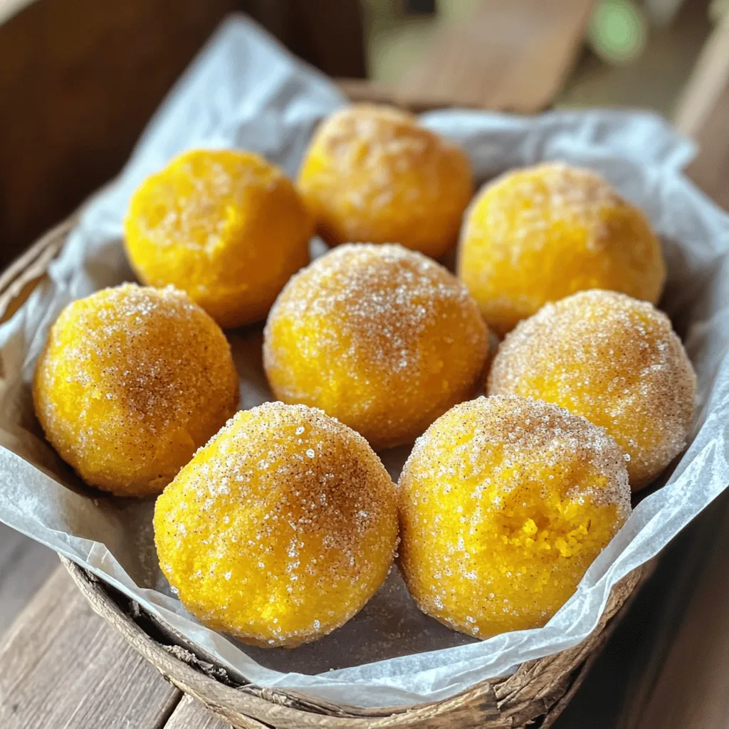 Healthy Pumpkin Donut Holes Tasty Fall Treat Recipe