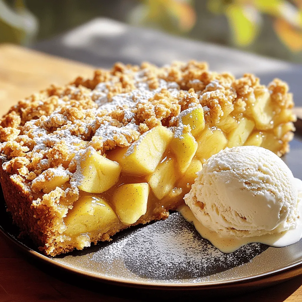 Irresistible Apple Crumble Cake Simple and Tasty Recipe