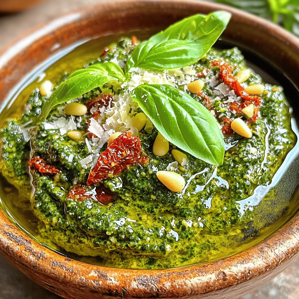 Tomato Pesto Flavorful Blend for Your Dishes