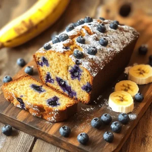 To make Blueberry Banana Bread, you need simple and fresh ingredients: - 2 ripe bananas, mashed - 1 cup fresh or frozen blueberries - 1/2 cup Greek yogurt - 1/4 cup honey or maple syrup - 1/4 cup vegetable oil or melted coconut oil - 2 large eggs - 1 teaspoon vanilla extract - 1.5 cups all-purpose flour - 1 teaspoon baking soda - 1/2 teaspoon baking powder - 1/2 teaspoon salt - 1 teaspoon ground cinnamon These ingredients create a soft, moist bread. Ripe bananas bring sweetness and flavor. Blueberries add freshness and a burst of juice. You can enhance the flavor and texture with these add-ins: - 1/2 cup chopped walnuts or pecans - A dash of nutmeg for warmth - Chocolate chips for extra sweetness Adding nuts gives a nice crunch. Chocolate chips can make the bread feel like a treat. If you need alternatives, here are some options: - Use applesauce instead of Greek yogurt for a lower-fat choice. - Swap honey for agave syrup if you prefer. - For gluten-free bread, use almond flour or a gluten-free blend. These swaps keep the recipe flexible. You can tailor it to what you have at home. Start by preheating your oven to 350°F (175°C). This step warms up the oven, which helps the bread bake evenly. Next, grease a 9x5-inch loaf pan or line it with parchment paper. This makes it easy to remove the bread later. In a large bowl, mash two ripe bananas until smooth. Then, add 1/2 cup of Greek yogurt, 1/4 cup of honey or maple syrup, and 1/4 cup of vegetable oil or melted coconut oil. Crack in two large eggs and pour in 1 teaspoon of vanilla extract. Mix everything well until it looks smooth. In another bowl, combine 1.5 cups of all-purpose flour, 1 teaspoon of baking soda, 1/2 teaspoon of baking powder, 1/2 teaspoon of salt, and 1 teaspoon of ground cinnamon. Whisk these dry ingredients together so they blend well. Now, slowly add the dry mix to the wet ingredients. Stir gently until just combined. Don’t worry if it has a few lumps; that’s okay! Gently fold in 1 cup of blueberries and nuts if you like. Pour the batter into your prepared loaf pan. Use a spatula to spread it out evenly. Place the pan in the preheated oven. Bake for 50-60 minutes. To check if it's done, insert a toothpick into the center. If it comes out clean, the bread is ready! Once baked, take the pan out of the oven. Let the bread cool in the pan for about 10 minutes. Then, carefully transfer it to a wire rack to cool completely. For serving, slice the bread once it’s cool. A wooden cutting board makes a nice display. You can dust the top with powdered sugar or drizzle honey on each slice for a sweet touch. Add a few extra blueberries and banana slices as a garnish. Enjoy your Blueberry Banana Bread delight! Check out the Full Recipe for more details. To make your blueberry banana bread shine, use ripe bananas. Ripe bananas bring out the sweet taste. They also add moisture to the bread. Fresh or frozen blueberries work well, but fresh offers a burst of flavor. If you want a hint of spice, add a bit more cinnamon or nutmeg. You can also swap honey for maple syrup for a different twist. One common mistake is overmixing the batter. Mixing too much makes the bread dense. Stir until just combined, leaving some lumps. Another mistake is not checking the oven temperature. An oven thermometer helps ensure proper heat. Lastly, don’t skip greasing the pan. This step prevents sticking and makes for easy slicing. To check if your bread is done, use a toothpick. Insert it into the center of the bread. If it comes out clean, your bread is ready. If it has wet batter on it, bake for a few more minutes. Remember, the bread continues to cook slightly after you take it out of the oven. Let it cool in the pan for about ten minutes before slicing. This wait helps it set and keeps it moist. {{image_2}} You can switch up the fruit in this bread. Try using strawberries, raspberries, or blackberries. Each fruit adds its own flavor. You can mix and match! For example, add blueberries and strawberries together for a tasty twist. Want to make this bread gluten-free? Use almond flour or oat flour instead of all-purpose flour. For a vegan version, replace the eggs with flaxseed meal or applesauce. Use maple syrup for sweetening. These changes make the bread just as yummy! Mix-ins can take your bread to the next level. Try adding chocolate chips, coconut, or chopped nuts. Each mix-in adds a new texture and flavor. You can even add spices like nutmeg or ginger for a warm taste. Be creative and have fun with it! For the full recipe, check out the Blueberry Banana Bliss Bread section. To keep your blueberry banana bread fresh, wrap it tightly. Use plastic wrap or foil. You can also place it in an airtight container. Store the bread at room temperature for up to three days. For longer storage, the fridge works too, but it may dry out. Freezing is a great option. First, let the bread cool completely. Slice it into pieces for easy use later. Wrap each slice in plastic wrap or foil. Place the wrapped slices in a freezer bag. You can freeze it for up to three months. Just remember to label your bag with the date. To enjoy your blueberry banana bread again, you can reheat it easily. If it’s frozen, let it thaw in the fridge overnight. For quick reheating, use a microwave. Heat each slice for about 15 to 30 seconds. You can also warm it in an oven at 350°F (175°C) for about 10 minutes. This will bring back its fresh-baked taste! For the full recipe, check out the Blueberry Banana Bliss Bread . Yes, you can use frozen bananas. They work great in this recipe. Just thaw them first. Once thawed, mash them up like fresh bananas. The flavor stays rich and sweet. This option is perfect if you have overripe bananas in your freezer. To make your bread more moist, try adding Greek yogurt or applesauce. These ingredients add moisture without changing the taste. You can also use extra ripe bananas. The riper the bananas, the more moisture they bring. Lastly, avoid overmixing your batter. Overmixing can make it dense and dry. Blueberry Banana Bread stays fresh for about 3-4 days at room temperature. Keep it in an airtight container to maintain its softness. For longer storage, place it in the fridge for up to a week. You can also freeze it for up to three months. Just slice it before freezing for easy access later. For the full recipe, check out the details above. You learned how to make great blueberry banana bread from scratch. We covered each step, from gathering required ingredients to baking and cooling. Remember, you can mix in different fruits or go gluten-free if you want. Store your leftovers properly to enjoy later. Don’t forget to check for doneness and avoid common mistakes. With these tips and tricks, you'll bake delicious bread every time! Enjoy your baking journey!