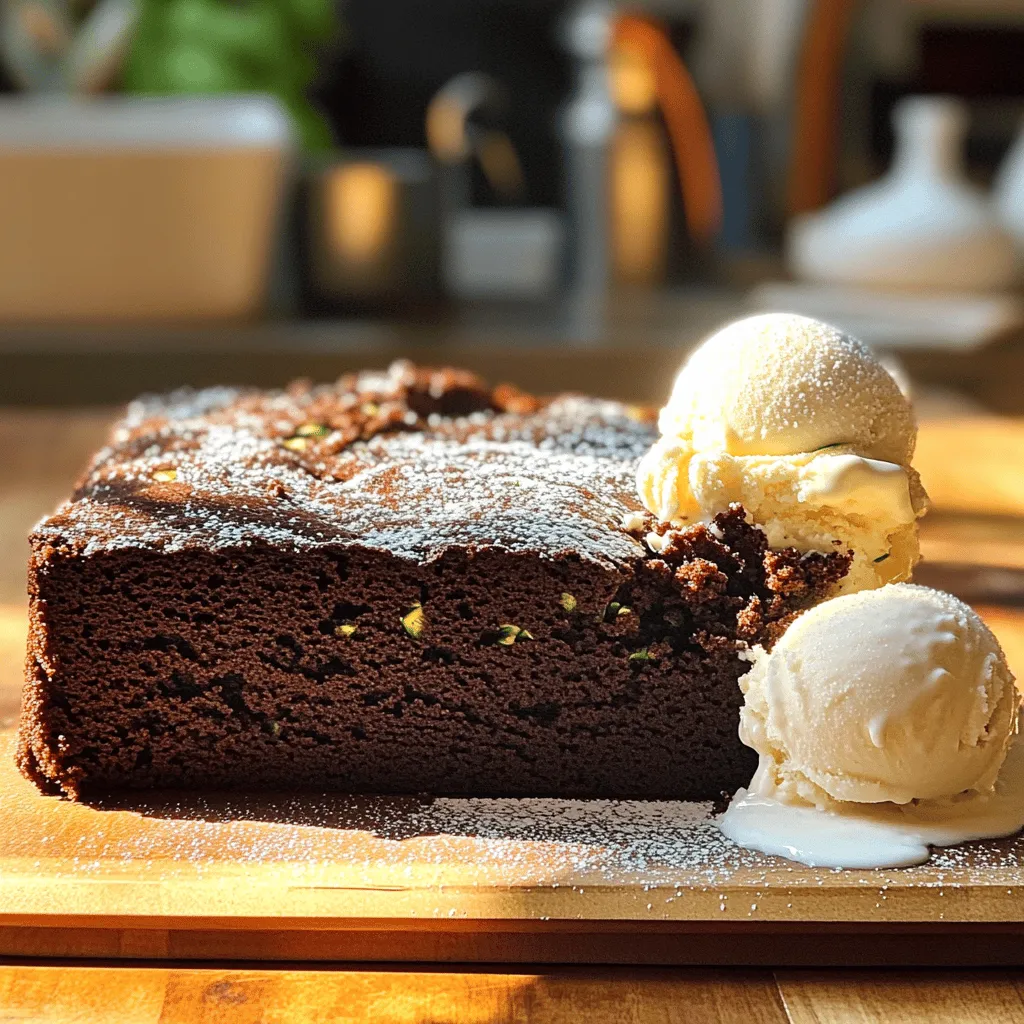 Chocolate Zucchini Cake Moist and Flavorful Delight