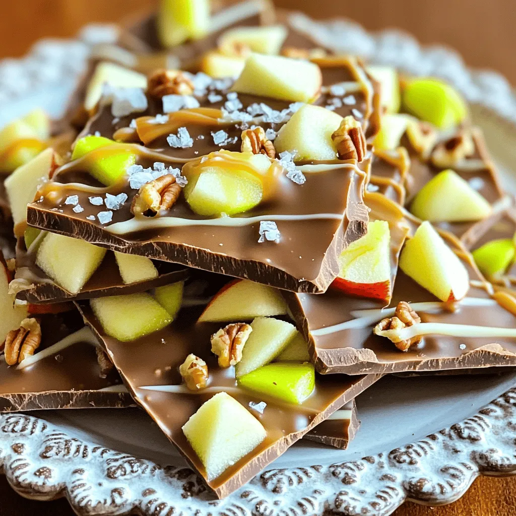 Caramel Apple Bark Delightful Fall Treat Recipe