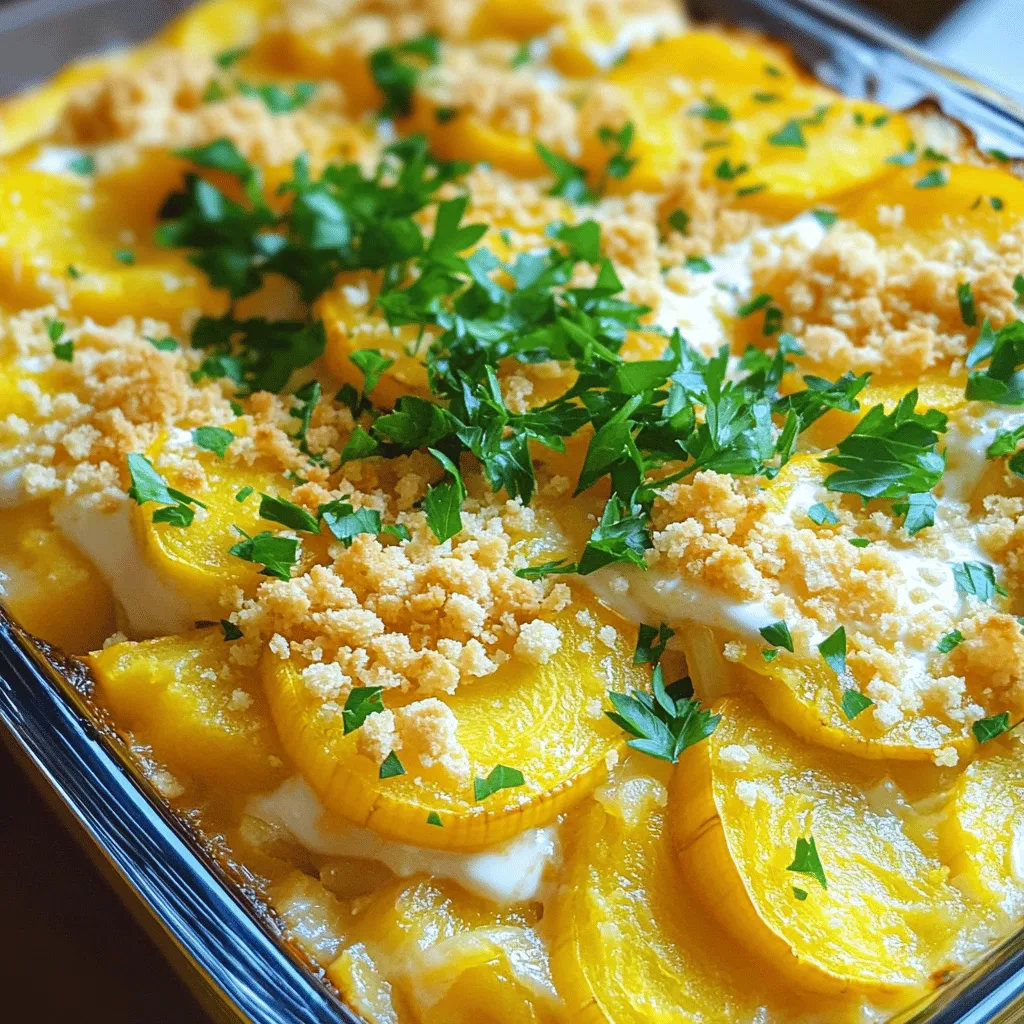 Trisha Yearwood’s Squash Casserole Flavorful Delight
