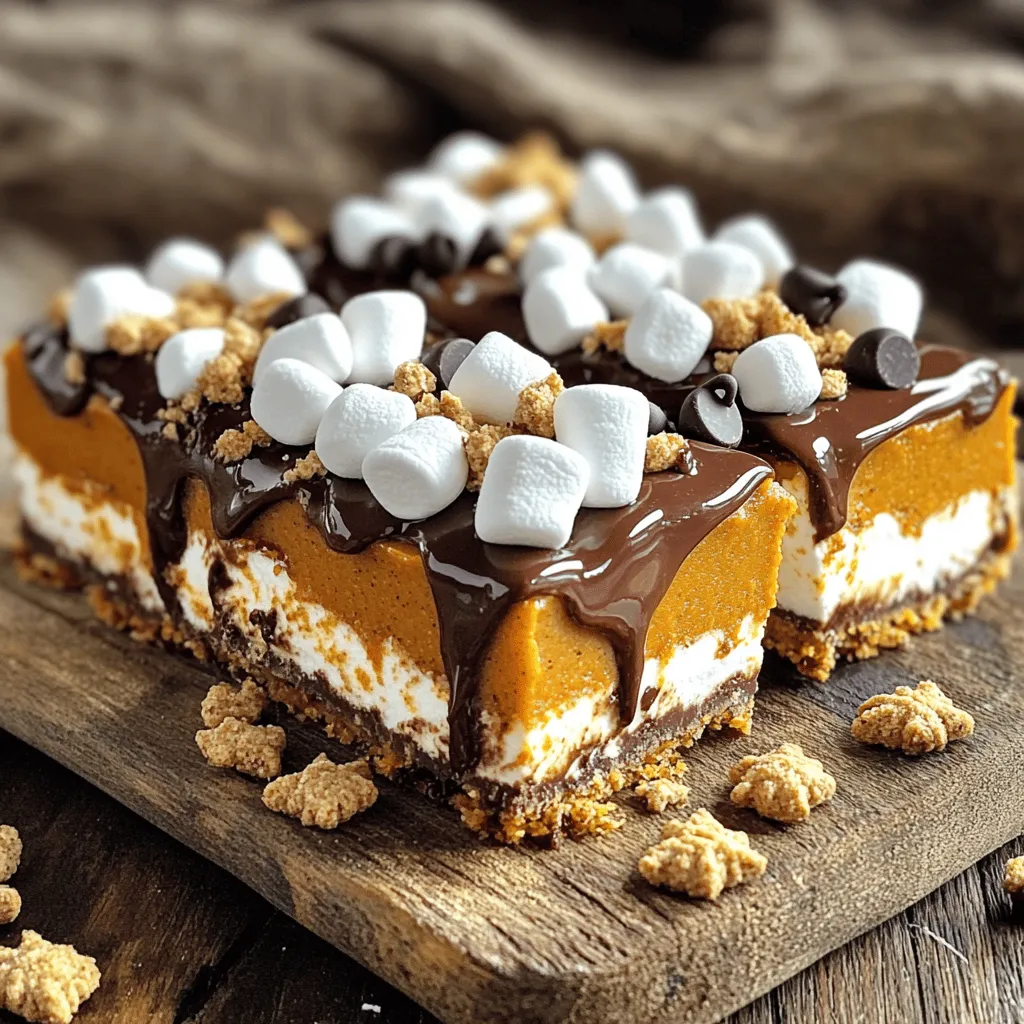 Pumpkin S’mores Bars Irresistible Fall Treat