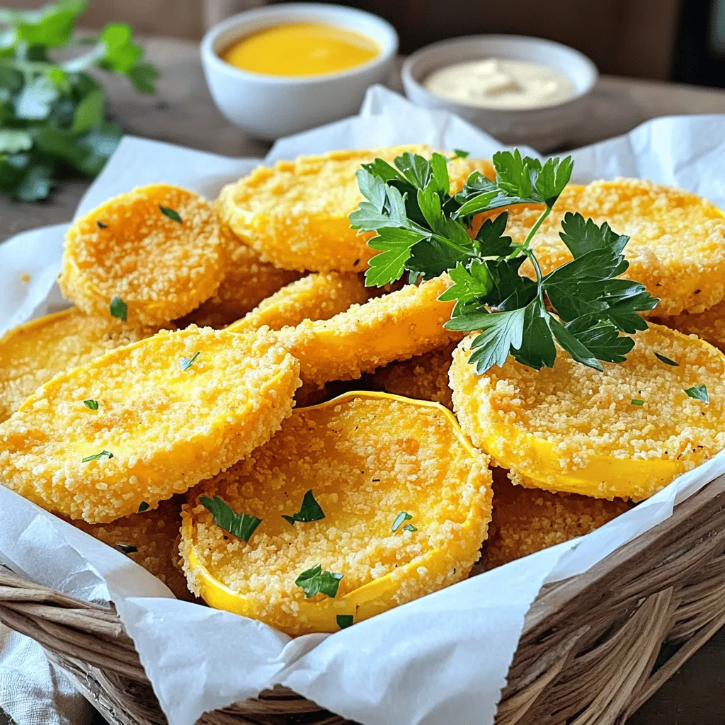 Southern Fried Squash Crispy and Delicious Dish