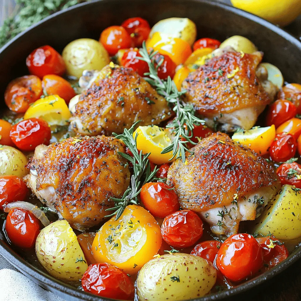 One-Pan Chicken Dinner Quick and Tasty Recipe
