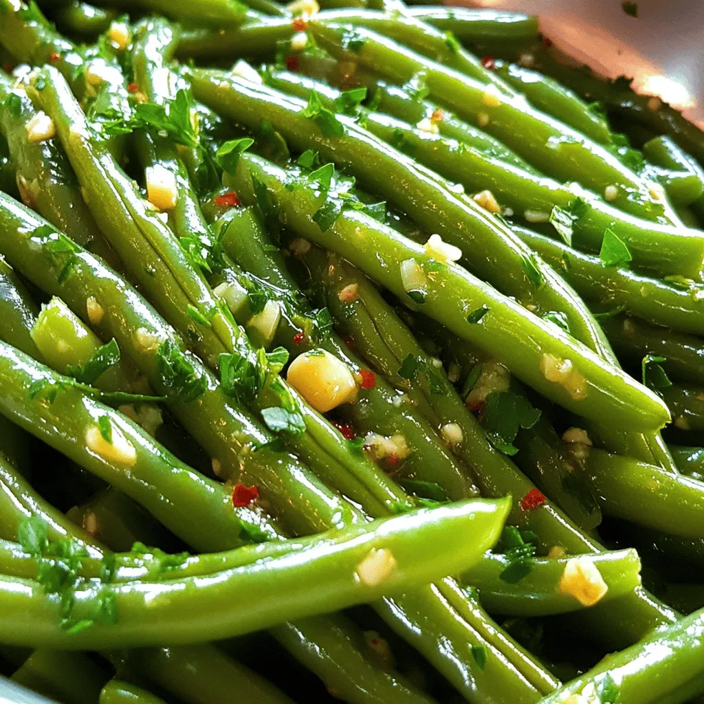Garlic Honey Butter Green Beans Tasty Side Dish