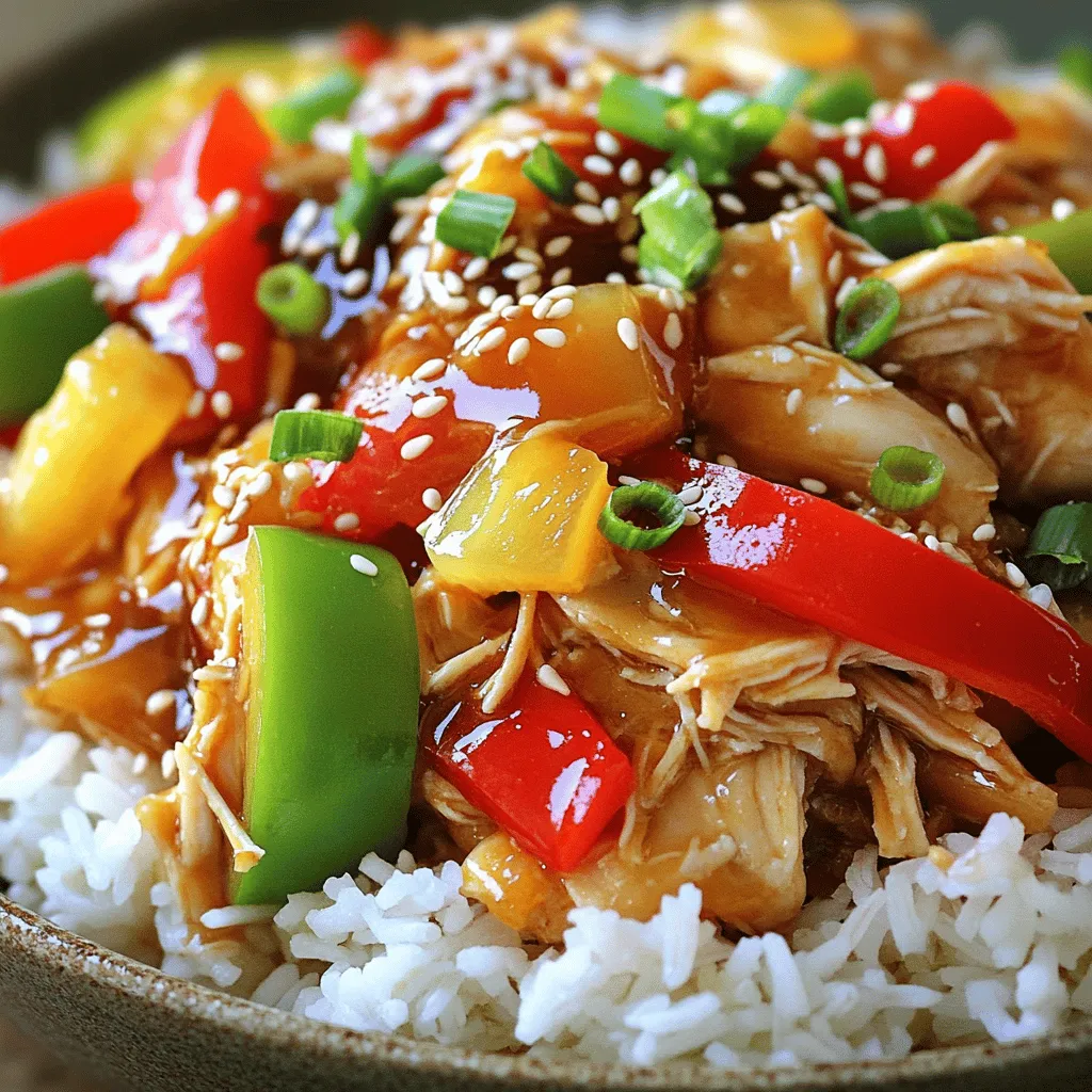 Sweet Hawaiian Crock Pot Chicken Easy and Flavorful Dish