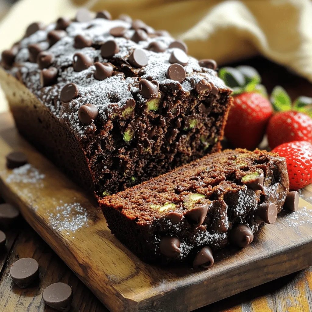 Decadent Double Chocolate Chip Zucchini Bread Recipe