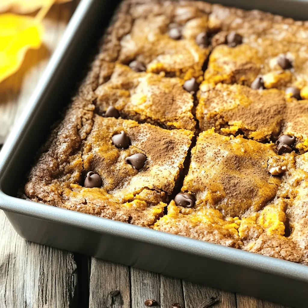 Pumpkin Bars Irresistible Fall Treat Recipe
