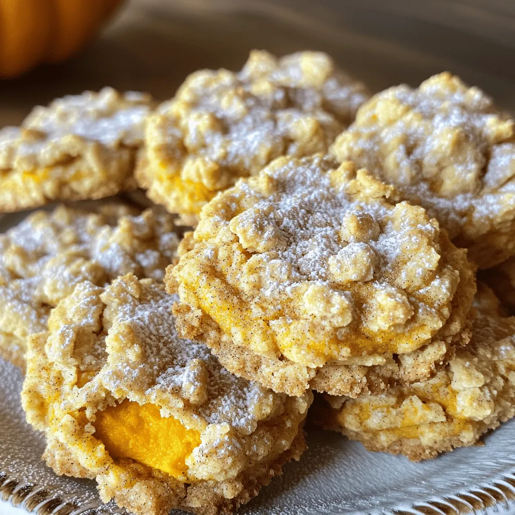 Pumpkin Cinnamon Crumble Cookies Irresistible Treat