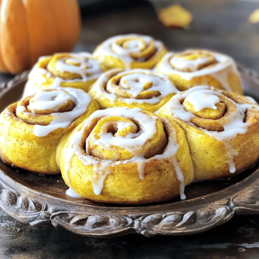 Pumpkin Cinnamon Rolls Irresistible Fall Treat