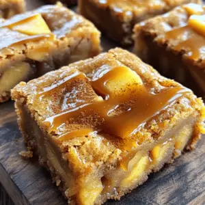 - 1 cup unsalted butter, melted - 1 cup brown sugar, packed - 1/2 cup granulated sugar - 2 large eggs - 2 teaspoons vanilla extract - 2 cups all-purpose flour - 1 teaspoon baking powder - 1/2 teaspoon baking soda - 1/2 teaspoon salt - 1 tablespoon ground cinnamon - 2 medium apples, peeled, cored, and diced (preferably Granny Smith) - 1 tablespoon lemon juice - 1/2 cup chopped walnuts or pecans (optional) - 1/4 cup caramel sauce (for drizzling) You can swap the unsalted butter for coconut oil for a dairy-free option. If you want less sugar, use a sugar substitute that measures like sugar. For eggs, you can use flax eggs. Just mix one tablespoon of ground flaxseed with three tablespoons of water for each egg. You can also use a gluten-free flour blend instead of all-purpose flour. Try adding a handful of chocolate chips for extra sweetness. You can also mix in dried fruits like cranberries or raisins for a chewier texture. If you like spice, add a pinch of nutmeg or ginger to the batter. These changes can make your blondies even more exciting! Start by preheating your oven to 350°F (175°C). Grease a 9x13 inch baking pan with butter. You can also line it with parchment paper. This makes it easy to take the blondies out later. In a large bowl, mix together 1 cup of melted butter, 1 cup of brown sugar, and 1/2 cup of granulated sugar. Whisk until the mix is smooth and well combined. Next, add 2 large eggs, one at a time. Stir well after each egg. Then, add in 2 teaspoons of vanilla extract and mix until smooth. In another bowl, whisk together 2 cups of all-purpose flour, 1 teaspoon of baking powder, 1/2 teaspoon of baking soda, 1/2 teaspoon of salt, and 1 tablespoon of ground cinnamon. Slowly add the dry mix to the wet mix. Stir gently until just combined. To caramelize the apples, take a medium skillet. Melt 1 tablespoon of butter over medium heat. Add 2 medium apples that you have peeled, cored, and diced. Sprinkle with 1 tablespoon of brown sugar and a pinch of cinnamon. Sauté for about 5 to 7 minutes. The apples should become soft and caramelized. Let them cool slightly before adding to your blondie batter. Now, toss the diced apples with 1 tablespoon of lemon juice to keep them fresh. Gently fold the caramelized apples into the batter. If you like, add in 1/2 cup of chopped walnuts or pecans at this stage. Set your oven to 350°F (175°C). This temperature helps the blondies bake evenly. Pour your batter into a greased or lined 9x13 inch baking pan. Bake for 25 to 30 minutes. You want the top to turn golden brown. To check if your blondies are done, insert a toothpick in the center. If it comes out clean or with a few moist crumbs, they are ready. If the toothpick has wet batter, bake for a few more minutes. Let the blondies cool completely in the pan. This step helps them set up nicely. Once cool, cut them into squares. For a sweet touch, drizzle caramel sauce on top before serving. You can also sprinkle some cinnamon for extra flavor. Serve them on a wooden board for a lovely presentation. {{image_2}} To get the best texture, use room temperature eggs. They mix in better. When you combine wet and dry ingredients, mix gently. This helps keep your blondies soft and chewy. Don't overmix the batter. A few lumps are fine. To boost flavor, consider adding spices like nutmeg or ginger. These add warmth and depth. You can also swap out the apples for pears or peaches. They work well too! If you like nuts, use walnuts or pecans for crunch. A pinch of salt balances the sweetness. Store your blondies in an airtight container. They stay fresh at room temperature for up to three days. For longer storage, you can freeze them. Just wrap each blondie in plastic wrap. Then, place them in a freezer-safe bag. They last up to three months this way. You can easily make these blondies nut-free. Simply skip adding walnuts or pecans. The blondies will still taste great. The caramelized apples add enough flavor. You might miss the crunch, but the softness will shine through. If you want to try other fruits, go for it! Pears work well in place of apples. They caramelize just like apples. You can also use berries for a juicy twist. Just make sure to adjust the sugar if you use sweet fruits. To make these blondies vegan, swap the butter for coconut oil. Use flax eggs or applesauce instead of real eggs. You can make one flax egg by mixing 1 tablespoon of flaxseed meal with 2.5 tablespoons of water. Let it sit for five minutes. Use a plant-based caramel for drizzling to keep it vegan. To store your caramelized apple cinnamon blondies, place them in an airtight container. Keep them at room temperature for up to three days. If you want them to last longer, you can refrigerate them for about a week. Just make sure they are fully cooled before sealing them up. Yes, you can freeze blondies! First, let them cool completely. Then, cut them into squares. Wrap each square tightly in plastic wrap, and place them in a freezer bag. They can last for about three months in the freezer. When you're ready to eat them, thaw them at room temperature or warm them in the oven. Blondies and brownies are both delicious, but they have some key differences. Blondies are made with brown sugar, giving them a butterscotch flavor. Brownies use cocoa powder, which gives them a rich chocolate taste. Blondies are usually lighter and chewier, while brownies are denser and fudgier. Both are great treats, but they satisfy different cravings! This article covered how to make delicious caramelized apple cinnamon blondies. We discussed the key ingredients and their substitutions. I shared step-by-step instructions for easy baking. You learned tips for the right texture and flavor. Variations include nut-free and vegan options. To wrap up, these blondies are a simple treat. You can adapt them to fit your needs. Enjoy baking and sharing this sweet delight!