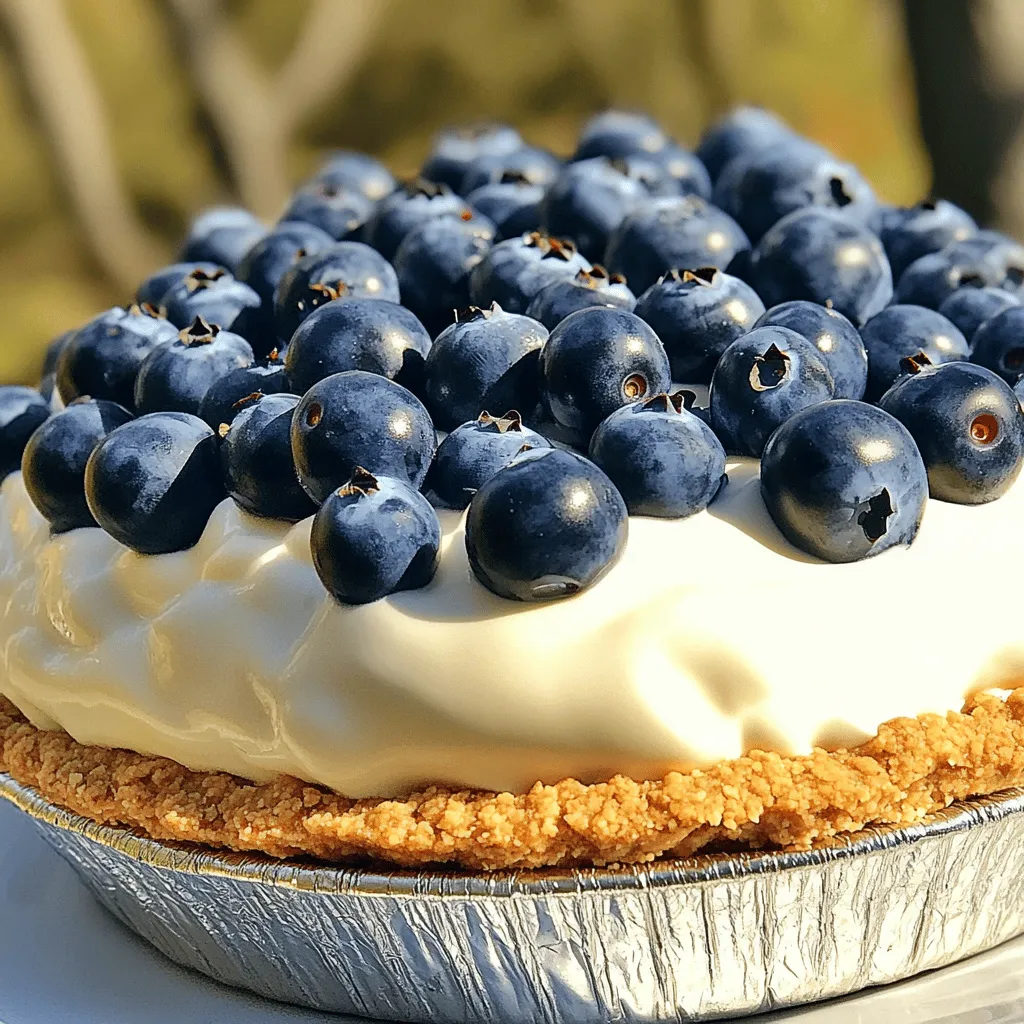 Creamy Blueberry Pie Delicious and Easy Dessert Guide
