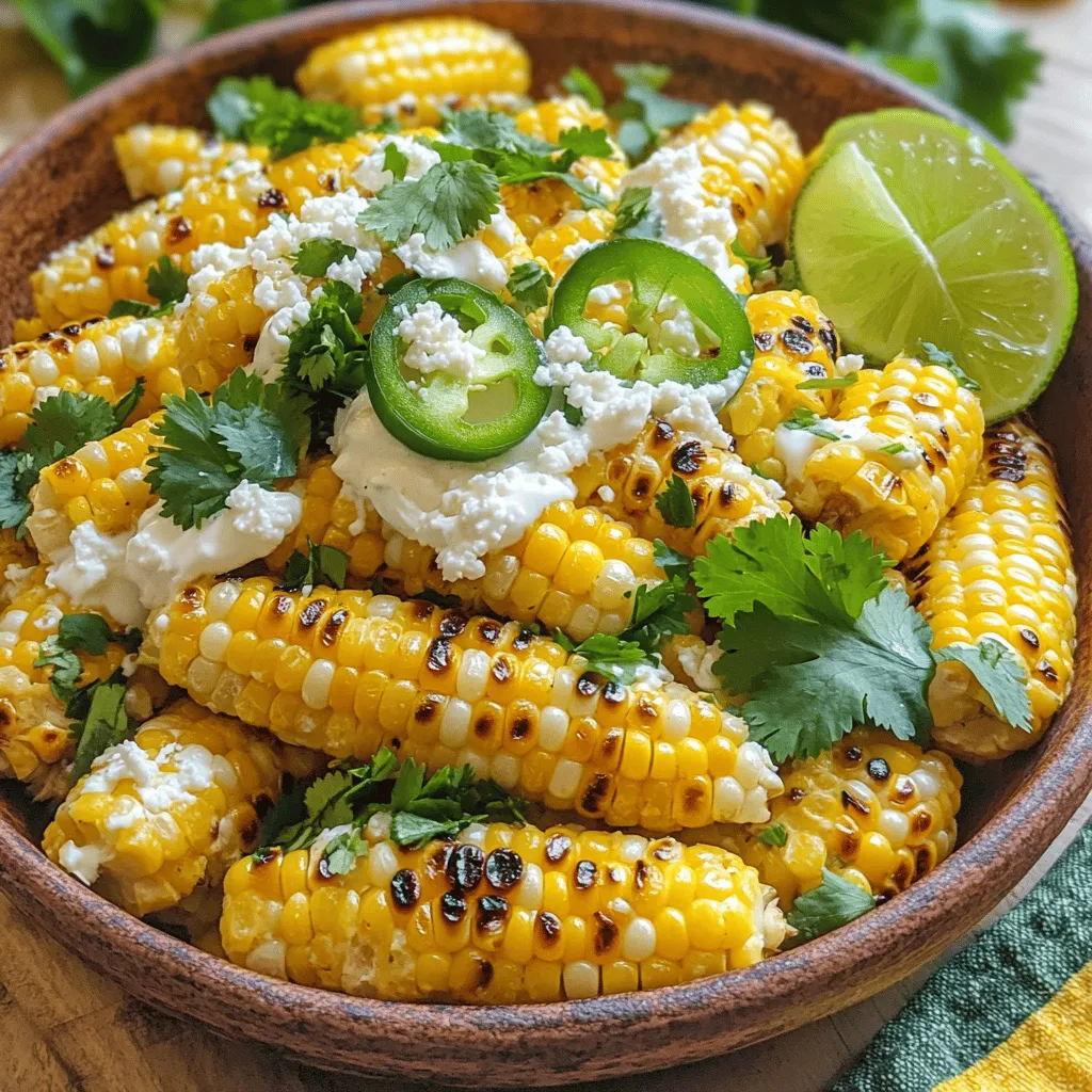 Creamy Mexican Street Corn Salad Fresh and Flavorful