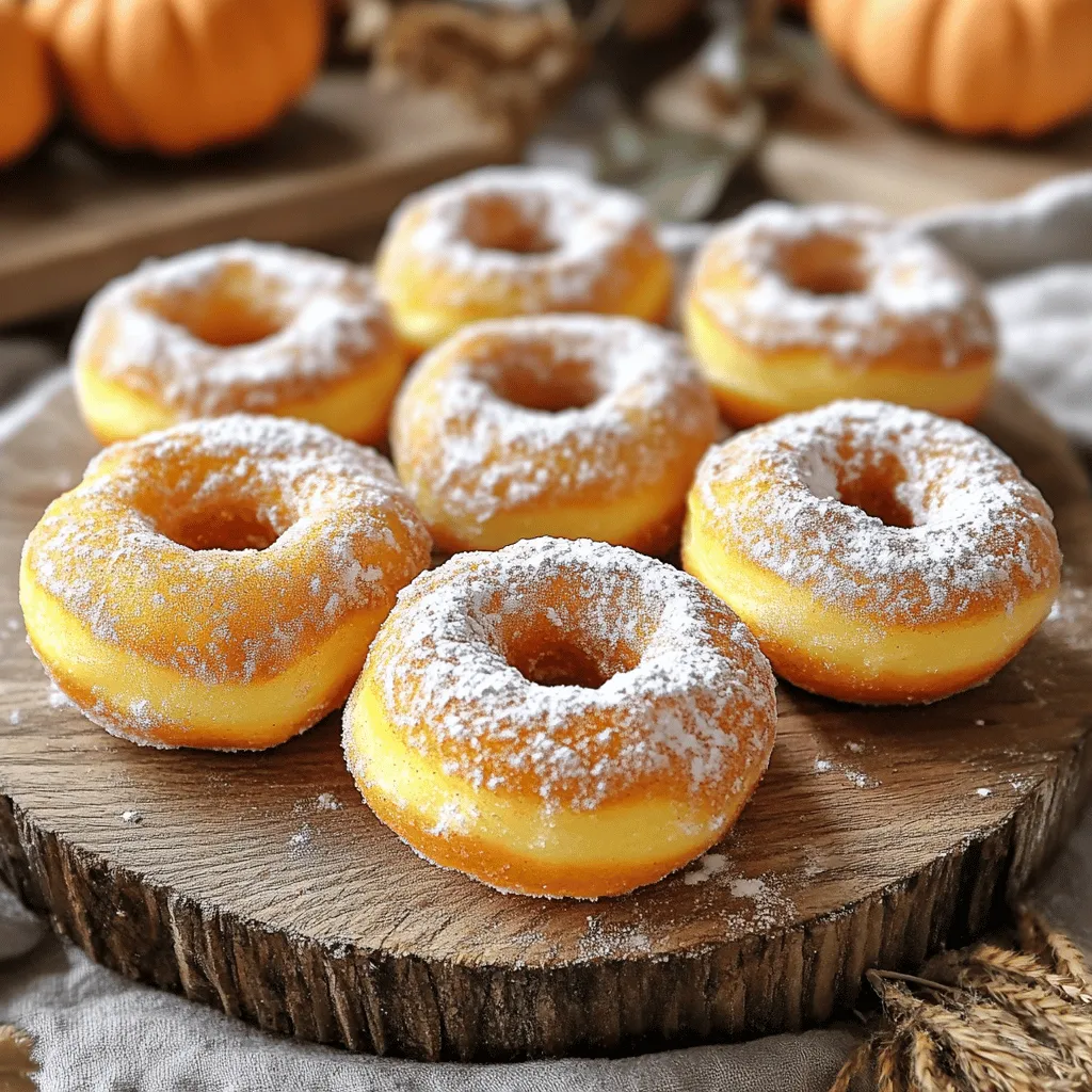 Baked Pumpkin Spice Donuts Delightful Fall Treat