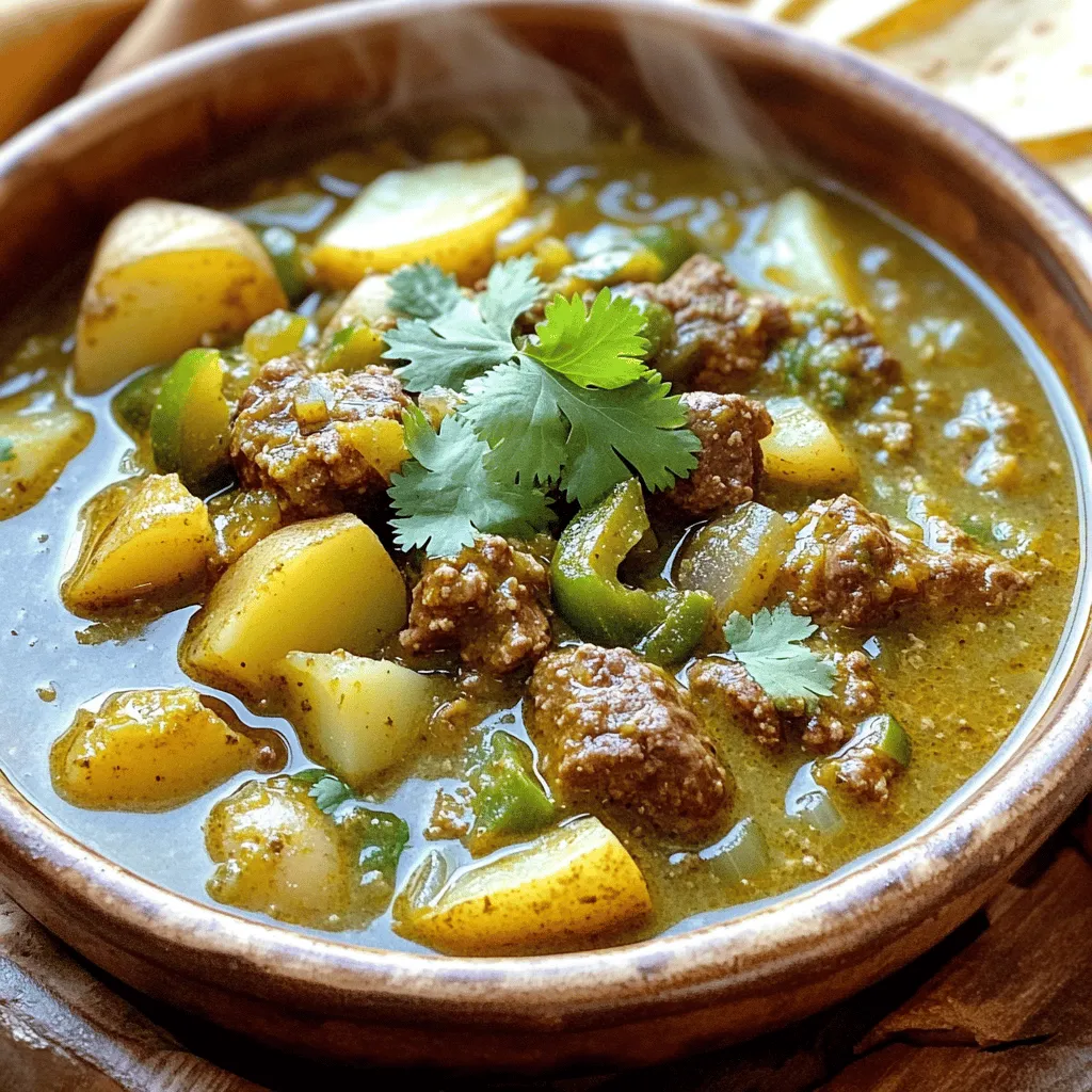 Colorado Green Chili Savory and Flavorful Dish