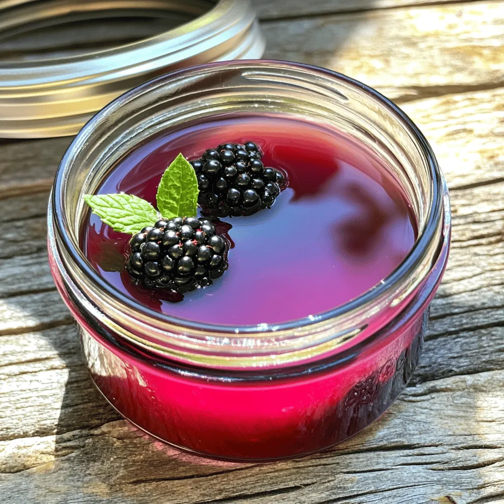 Blackberry Simple Syrup Easy and Flavorful Recipe