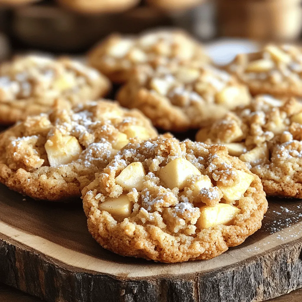 Savory Apple Crumb Cookies Easy and Delicious Treat