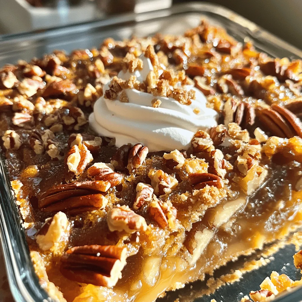 Pecan Pie Dump Cake Irresistible Dessert Recipe