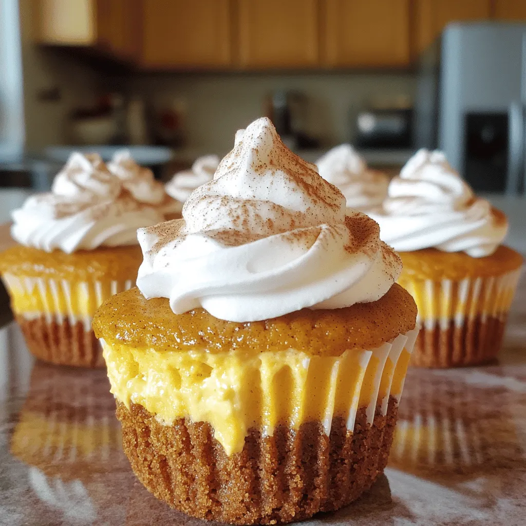 Pumpkin Cheesecake Cupcakes Delightful Autumn Treat