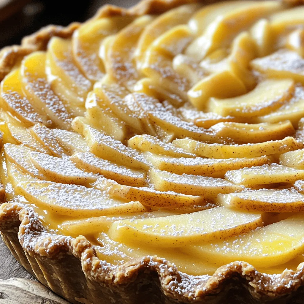 Apple Custard Impossible Pie Irresistible and Easy Recipe
