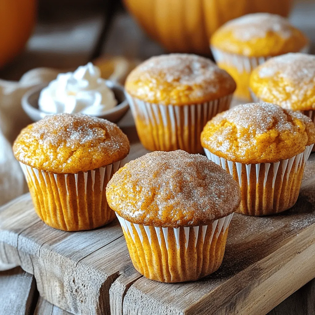 Cinnamon Sugar Pumpkin Muffins Simple and Delicious