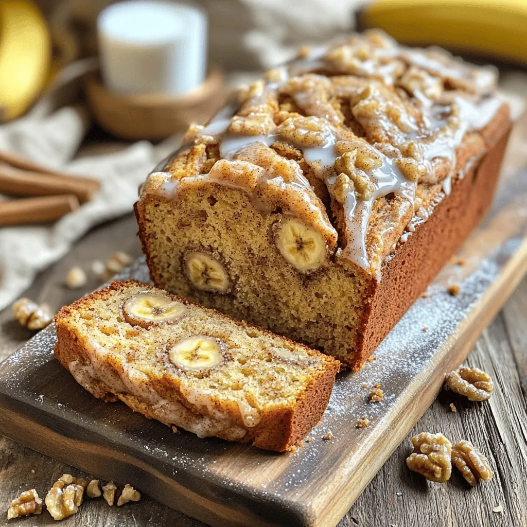 Cinnamon Roll Banana Bread Irresistible and Easy Recipe