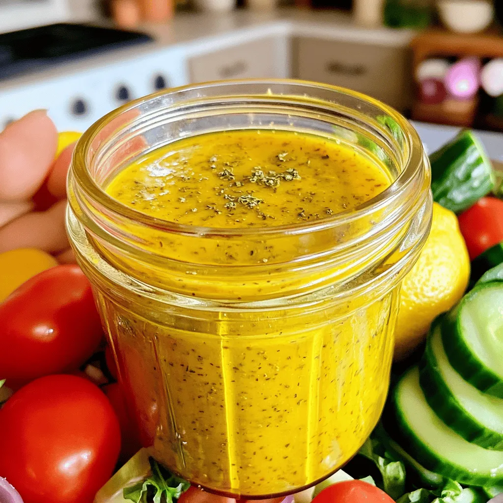 Greek Salad Dressing Fresh and Flavorful Recipe