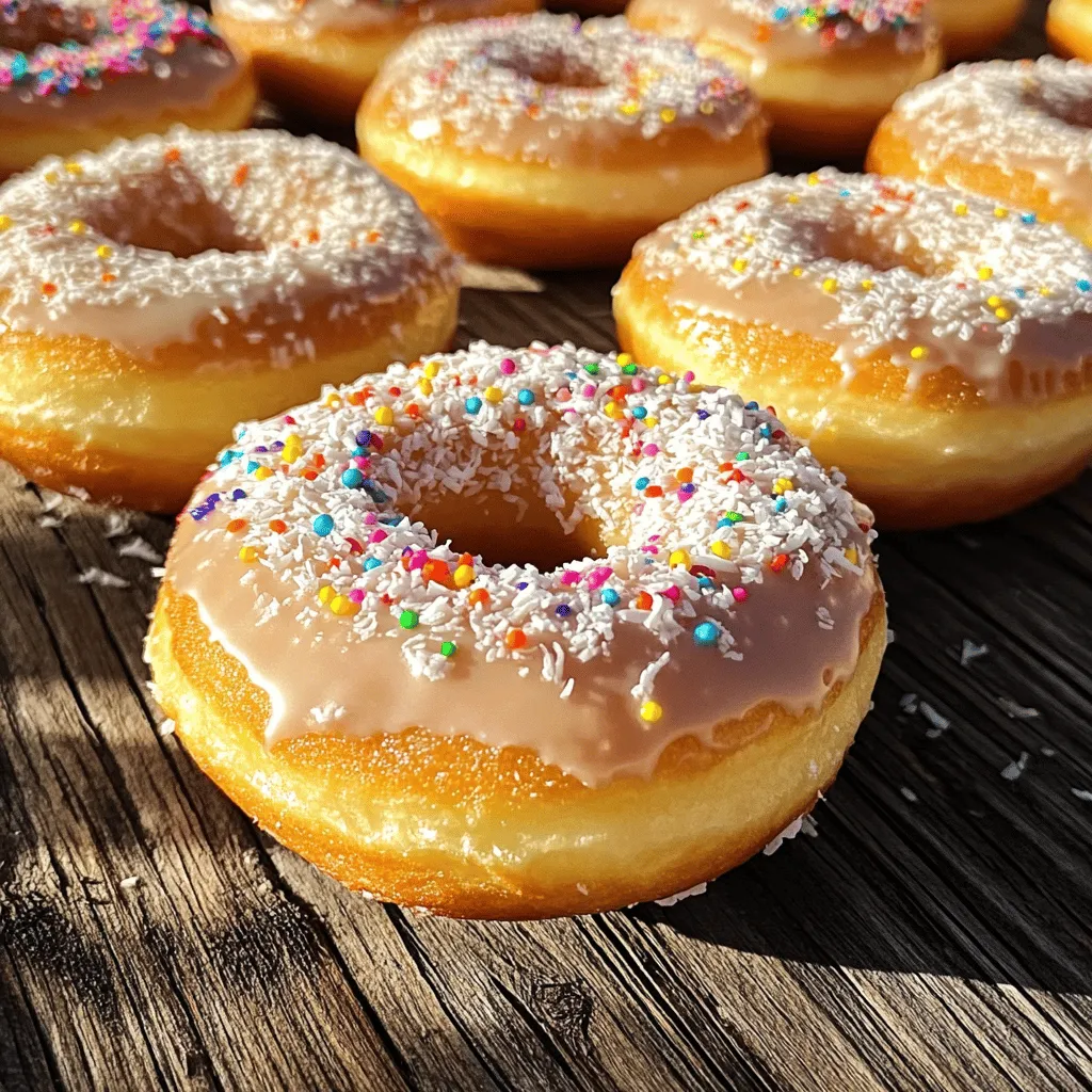 Fluffy Vanilla Donuts Perfect for Any Occasion