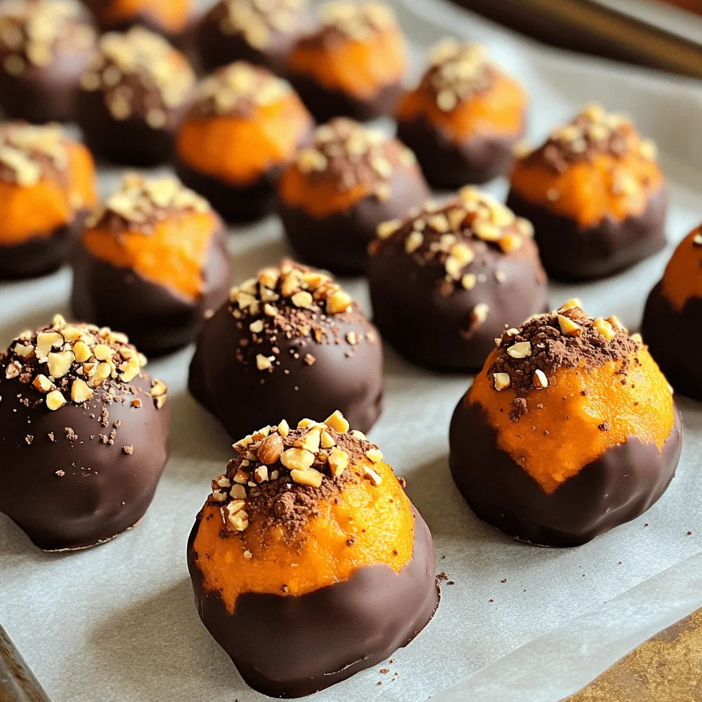 Healthy Pumpkin Truffles Delightful No-Bake Treat